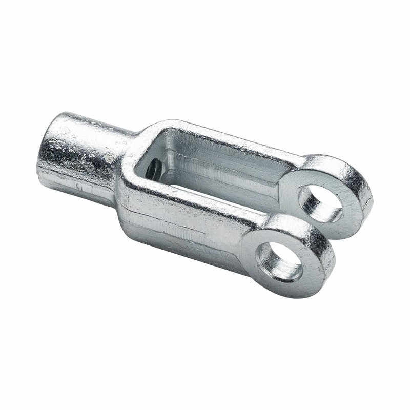 Gabelgaber -Stangen endet